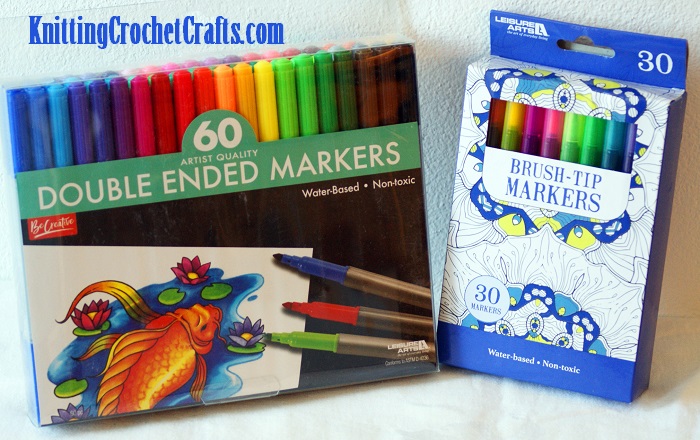 Leisure Arts Markers for Adult Coloring