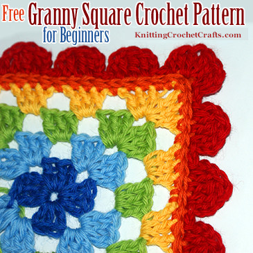 Learn How to Crochet a Granny Square With This Free Granny Square Crochet Pattern for Beginners
