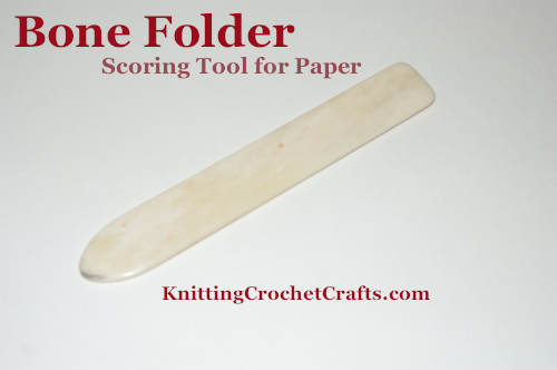 Bone Folder Scoring Tool for Paper