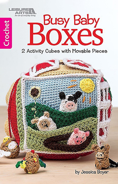 Busy Baby Boxes Book by Jessica Boyer, Published by Leisure Arts