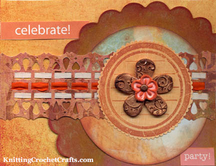 Celebrate! Party! Card: This image accompanies our free instructions for How to Make a Party Invitation