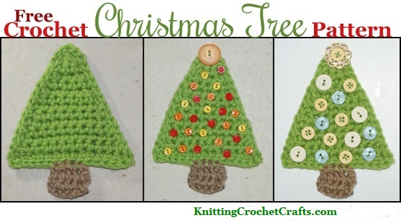 You can embellish this cute Christmas tree applique with buttons, buttons and more buttons. This is a fantastic way to use up mismatched buttons, if you have them. If you have one fancy button, you can stitch it to the top of the tree. Another idea: You can layer one button on top of another one. You can see an example of this in the photo at above right -- just look at the top of the tree to see the layered buttons.