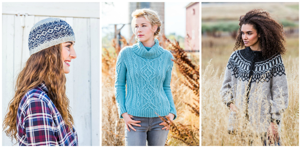 Knitting Projects From Andrea Rangel's Rugged Knits Book, Published by Interweave Press