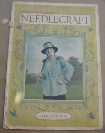 Vintage Needlecraft Magazine From February 1918