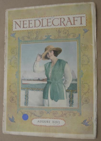 Vintage Needlecraft Magazine From August 1919