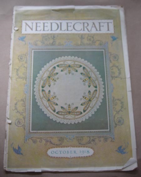 Vintage Needlecraft Magazine, October 1918 Issue