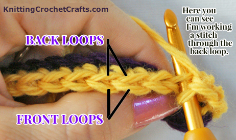 What Are Back Loops In Crochet?