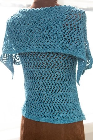 Ziggy Crochet Vest Pattern by Vashti Braha, From Delicate Crochet, Published by Stackpole Books