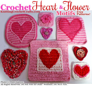 Free Crochet Heart Patterns for Valentine's Day or Any Time
