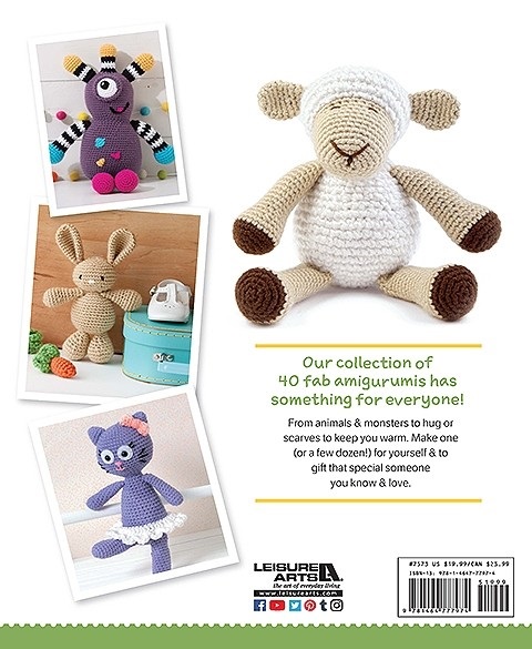 Here you can see a few of the projects included in Amigurumi, an Adorable Collection: Heroes, Animals and Monsters to Crochet. Keep reading to see even more project photos featured below.