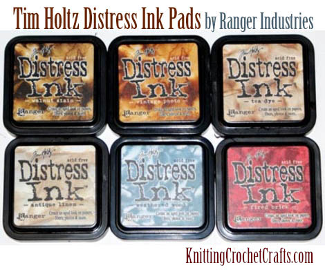 Distress Ink Pads by Tim Holtz for Ranger Industries