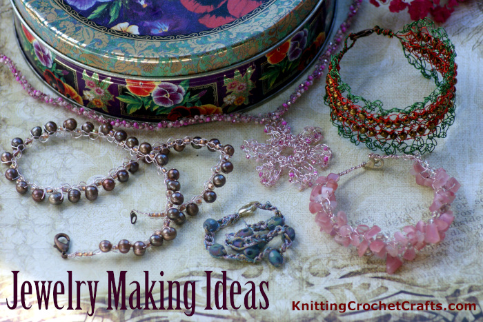 Jewelry Making Ideas and Instructions From KnittingCrochetCrafts.com