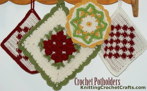 Kitchen Crafts: Crochet Potholders