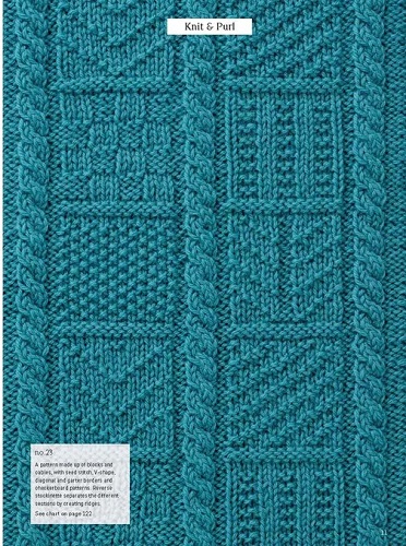 A knitting stitch pattern from a brand new book called Japanese Knitting Stitches From Tokyo's Kazekobo Studio, published by Tuttle Publishing
