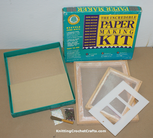 How to Make Paper: Use a Paper Making Kit. Read on for More Details...