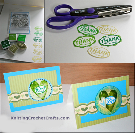 How to Stamp Greeting Card Sentiments