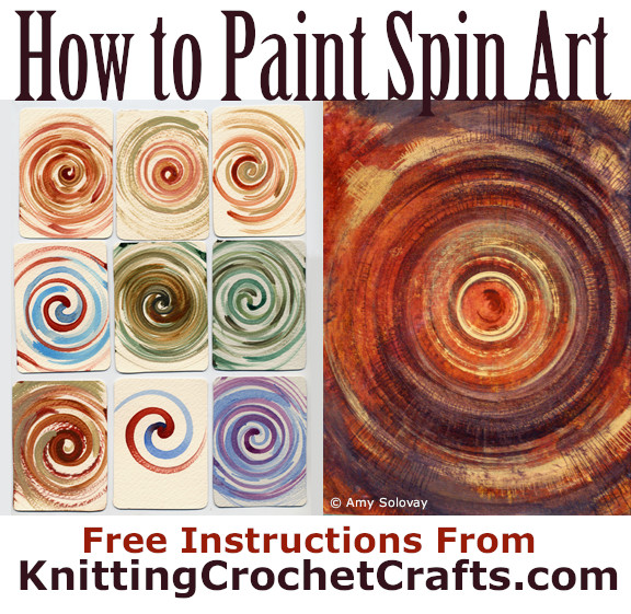 How to Do Spin Art: Paint Circles, Spirals and Splatters EASILY! This Is Such an Easy Art Technique!