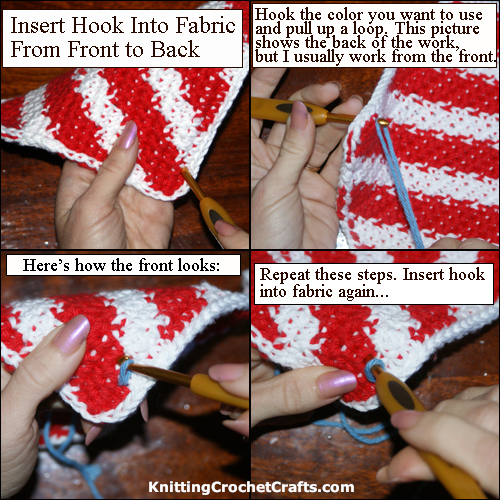 Surface Crochet Tutorial: Get Started Working Surface Crochet Slip Stitches
