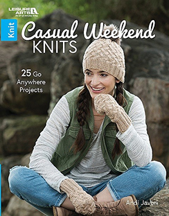 Casual Weekend Knits, a Knitting Pattern Book Published by Leisure Arts