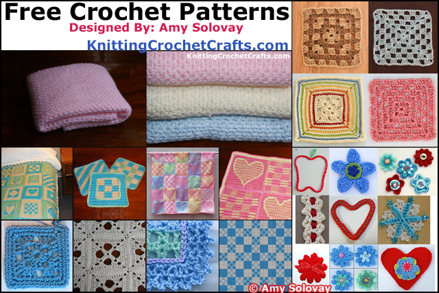 Free Crochet Patterns by Amy Solovay