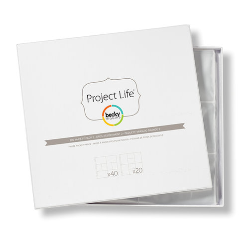 Becky Higgins Project Life Page Protectors Variety Pack