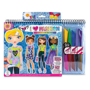 Fashion Angels Fashion Design Sketch Set With Chroma Stix, Which Are Sort of Like Crayons, Only They Are Contoured for Easier Fashion Sketching