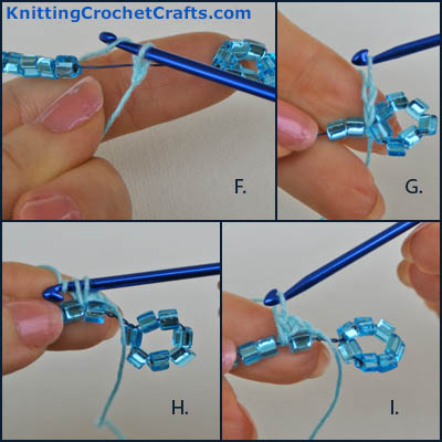 How to Crochet Shapes Tutorial: Work-in-Progress Photos