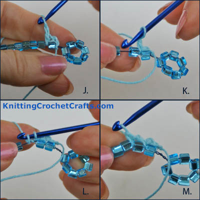 How to Crochet Shapes Tutorial: Work-in-Progress Photos