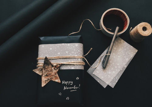 November Craft Ideas: Start Giftwrapping and Making Christmas Cards -- Photo Courtesy of Trifon Yurukov