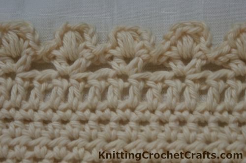 Half Double Crochet Placemat Edging: Free Crochet Pattern