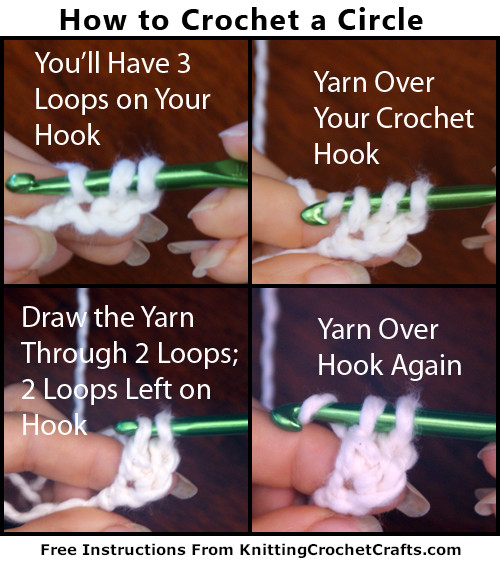 How to Crochet a Circle: Free Instructions by Amy Solovay