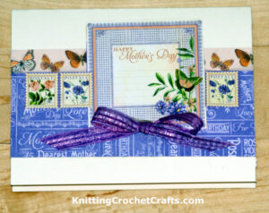 Happy Mother's Day Card Featuring Graphic 45 Papers From the Time to Flourish Collection