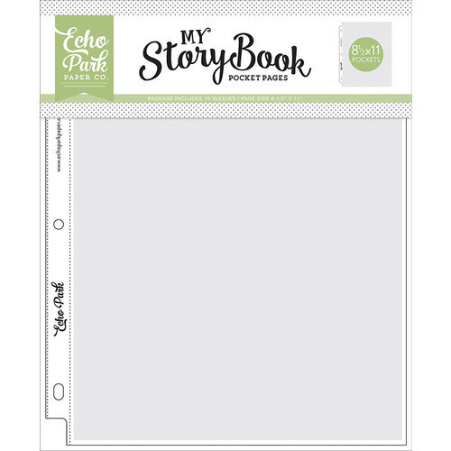 Echo Park My Story Book Album Page Protectors in the 8.5 x 11 Size