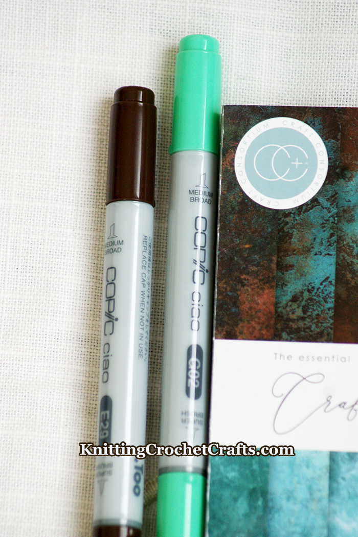 Copic Ciao Markers With Craft Consortium Paper Pad