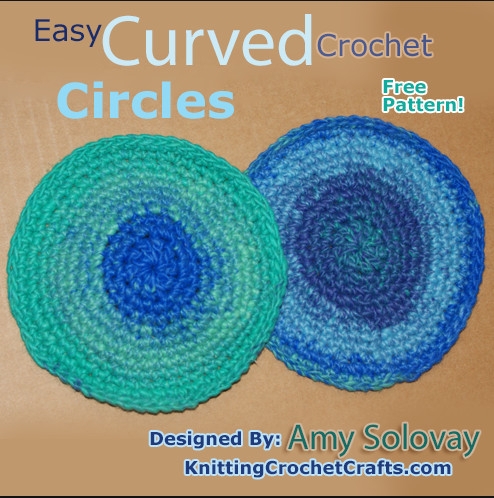 Easy Curved Crochet Circles: Free Pattern