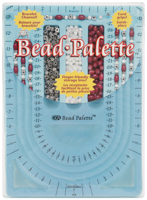 Cousin DIY's Bead Palette Bead Board: A Bead Board Like This One Facilitates Bead Stringing, Necklace Design and Bracelet Design