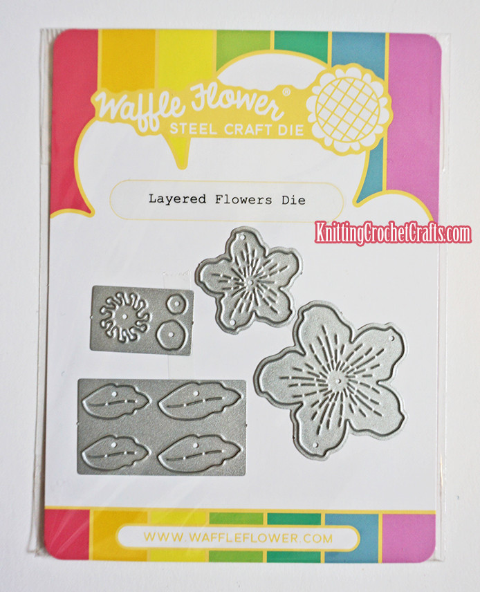 Small Layered Flowers Die Set by Waffle Flower Crafts