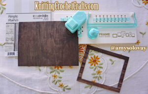 The We R Memory Keepers Frame Punch Board Helps You Make Customized Photo Frames for Scrapbooking Projects