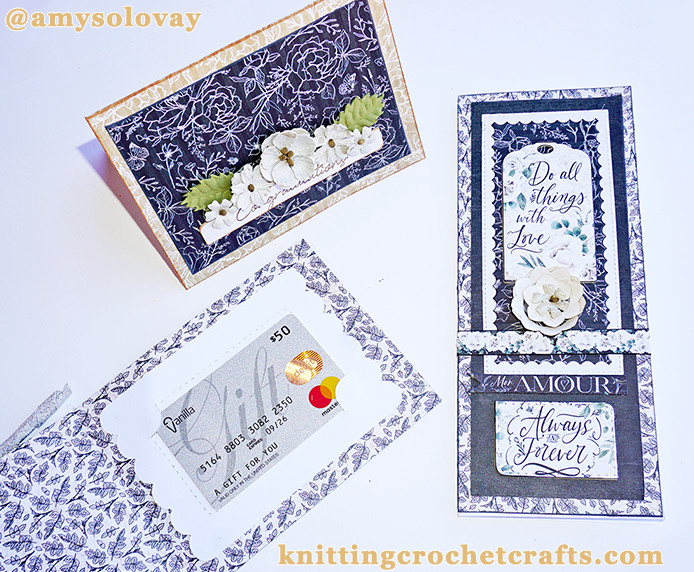 Wedding Card Making Ideas Featuring Dies by Emily Moore and Patterned Papers from Graphic 45's PS I Love You Collection
