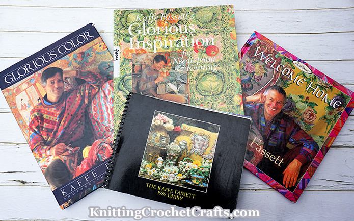 Design Books and Craft Books by Renowned Artist, Kaffe Fassett