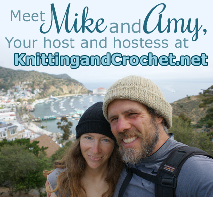 Mike and Amy Solovay, Your Hosts at KnittingCrochetCrafts.com