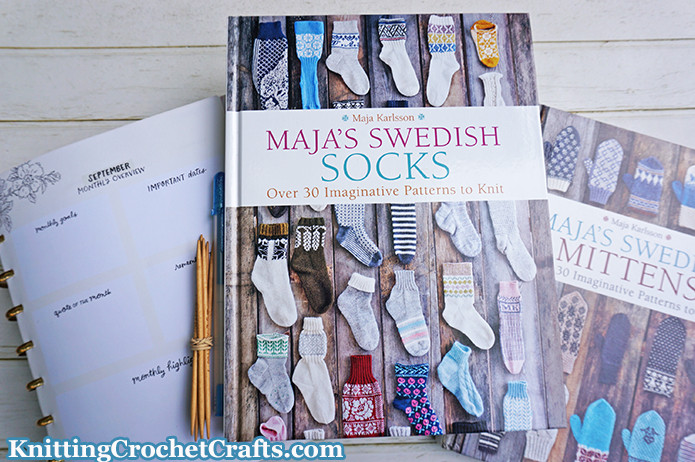 Maja's Swedish Socks -- A Sock Knitting Pattern Book by Maja Karlsson, Published by Trafalgar Square Books