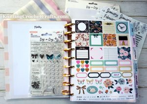 Clear Stamps and Planner Extension Pack from the Maggie Holmes Day-To-Day Collection