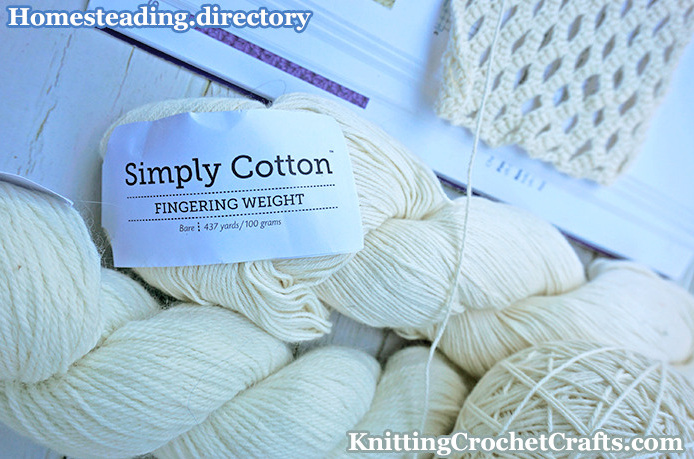 Simply Cotton Fingering Weight Yarn by Knit Picks