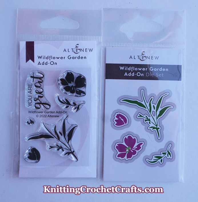 Altenew Wildflower Garden Add-On Stamps and Dies