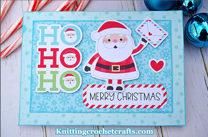 Are you planning to make Christmas cards this November? If so, check out these ideas for making Christmas cards. You can make a cute Christmas card with a Santa design similar to the one pictured here, but if this one isn't quite what you had in mind, you'll find many other additional options posted as well.