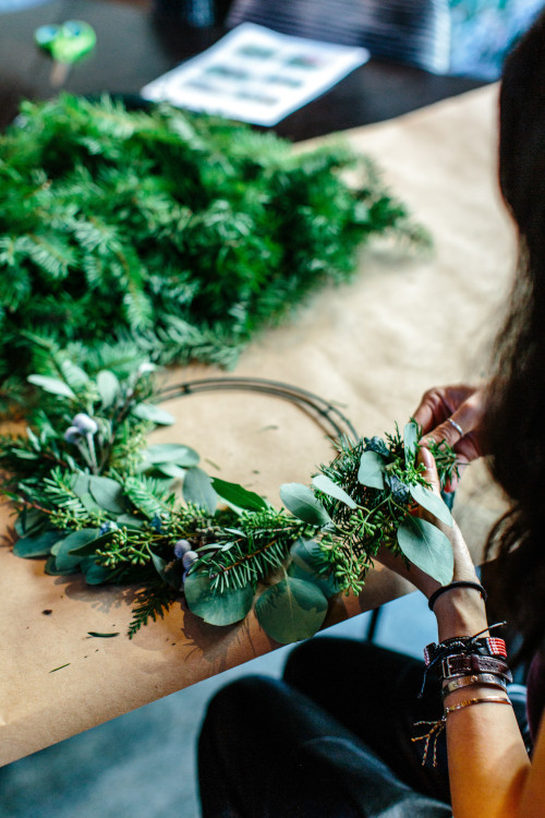 How to Make a Wreath -- Photo Courtesy of Hillary Ungson