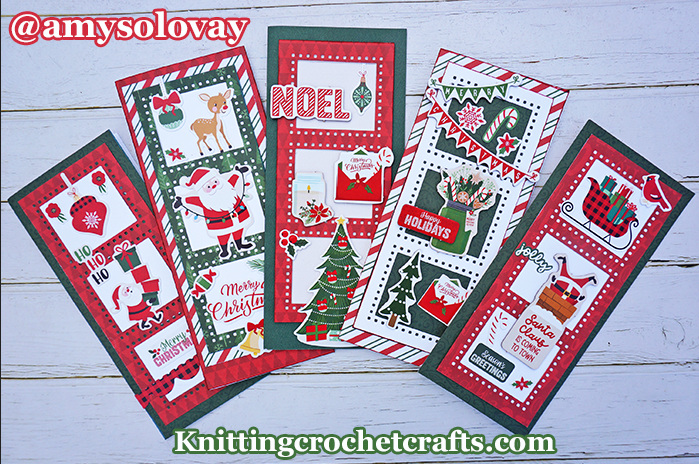 Christmas Cards to Make Using the Magic of Christmas Collection by Lori Whitlock for Echo Park Paper Company