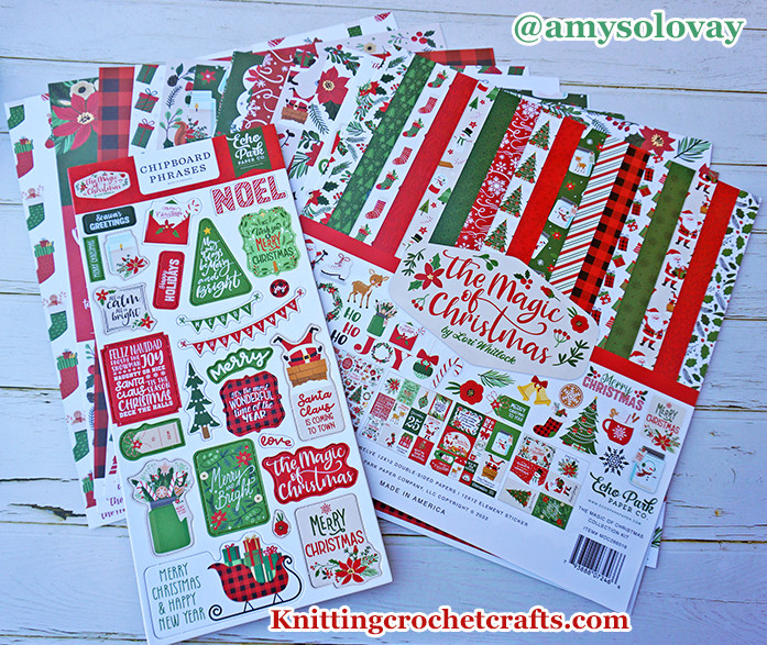 The Magic of Christmas Scrapbooking Paper Collection by Lori Whitlock for Echo Park