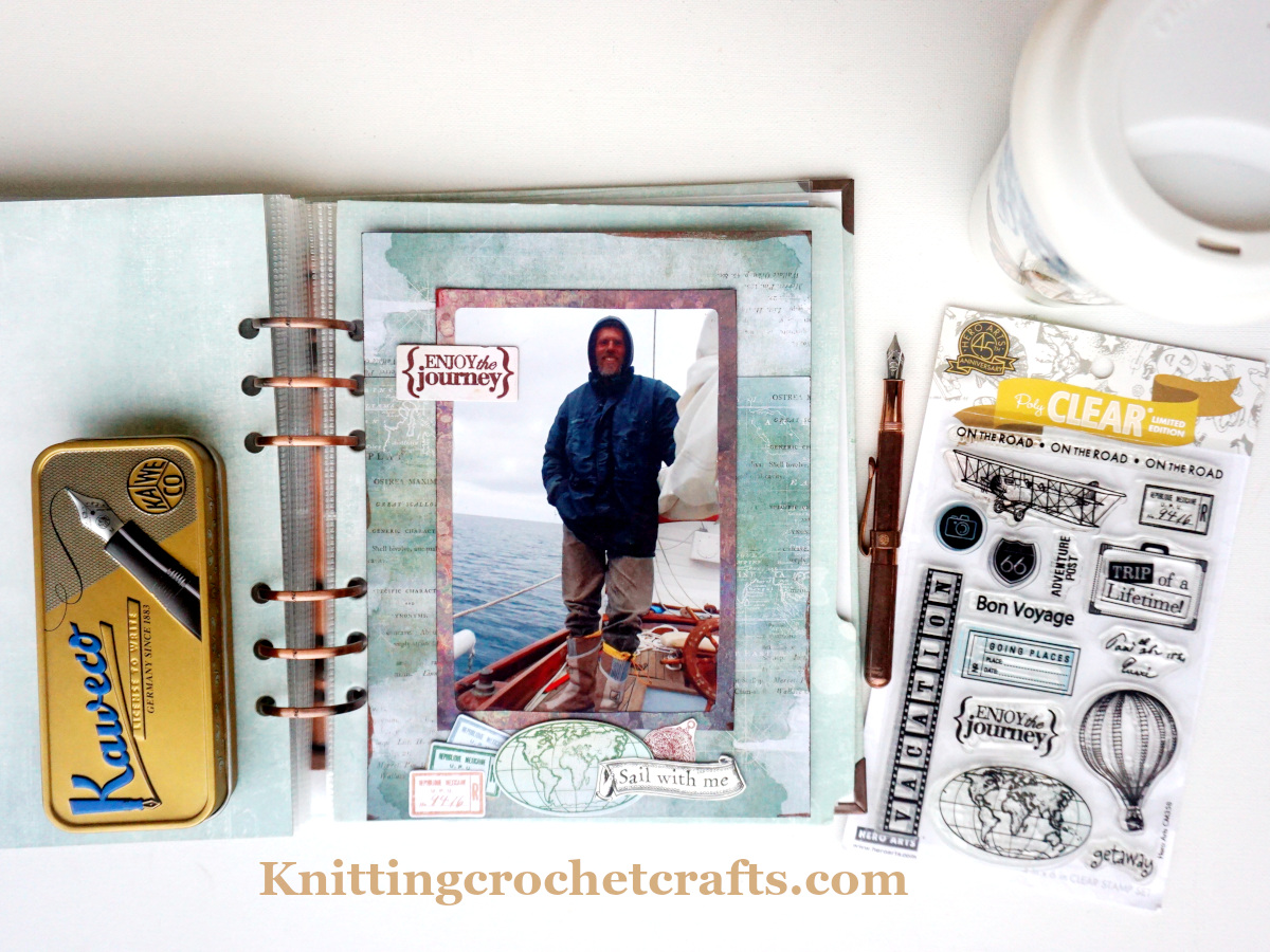 Scrapbooking Layout for Hero Arts Bits and Pieces Blog Challenge